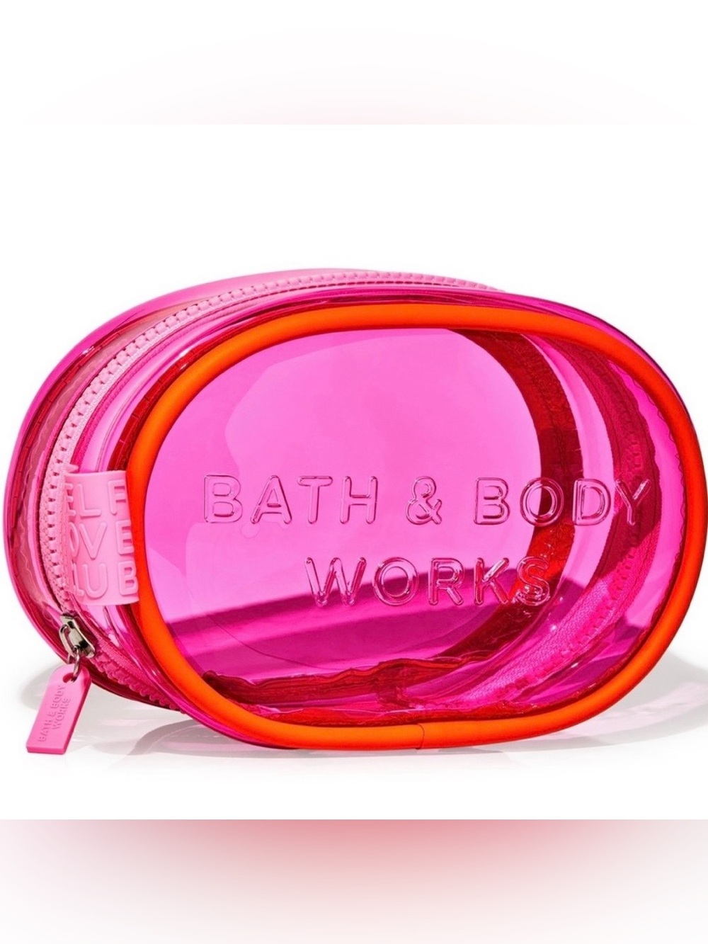 🆕🪷 BATH & BODY WORKS PINK “DOPP KIT” COSMETIC/TOILETRY BAG. BRAND NEW WITH TAGS.
